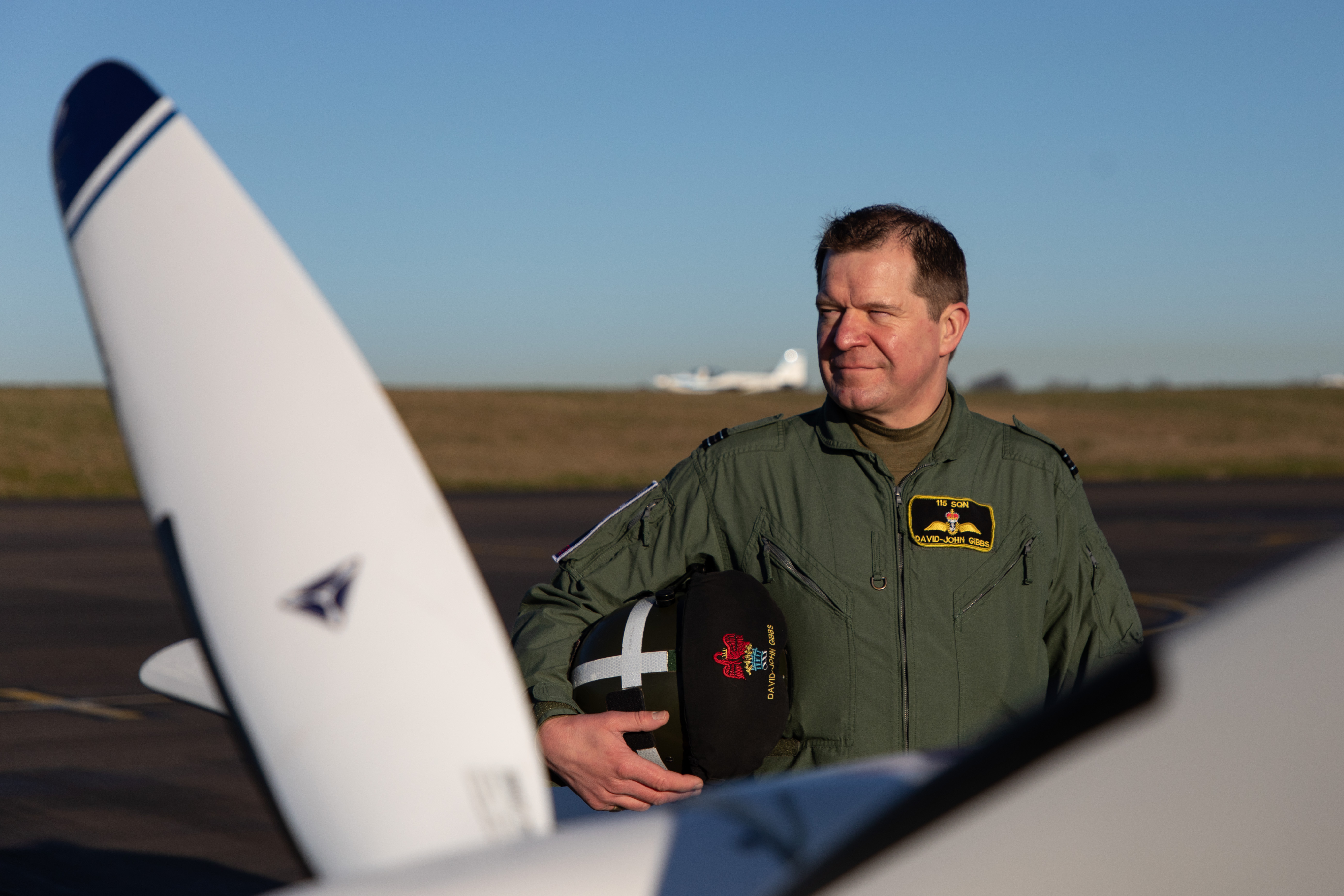 The RAF Tutor Display Pilot Flight Lieutenant David-John Gibbs